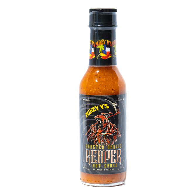 Mikey V's Roasted Garlic Reaper Hot Sauce