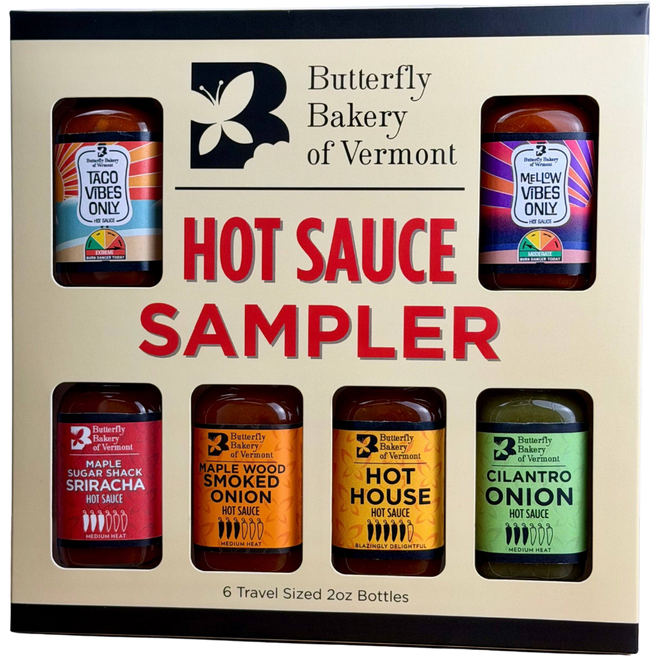 Butterfly Bakery Signature Hot Sauce Sampler Box Set