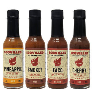 SCOVILLED House Sauce Gift Set 4-Pack