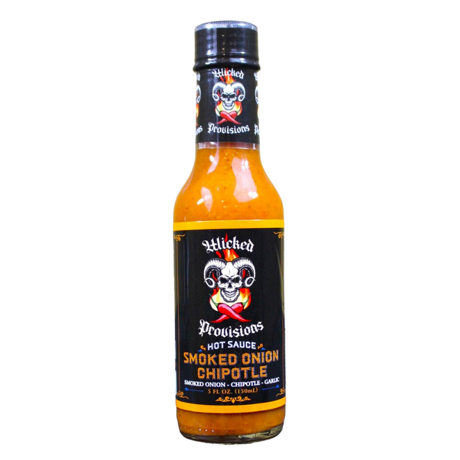 Wicked Provisions Smoked Onion Chipotle Hot Sauce