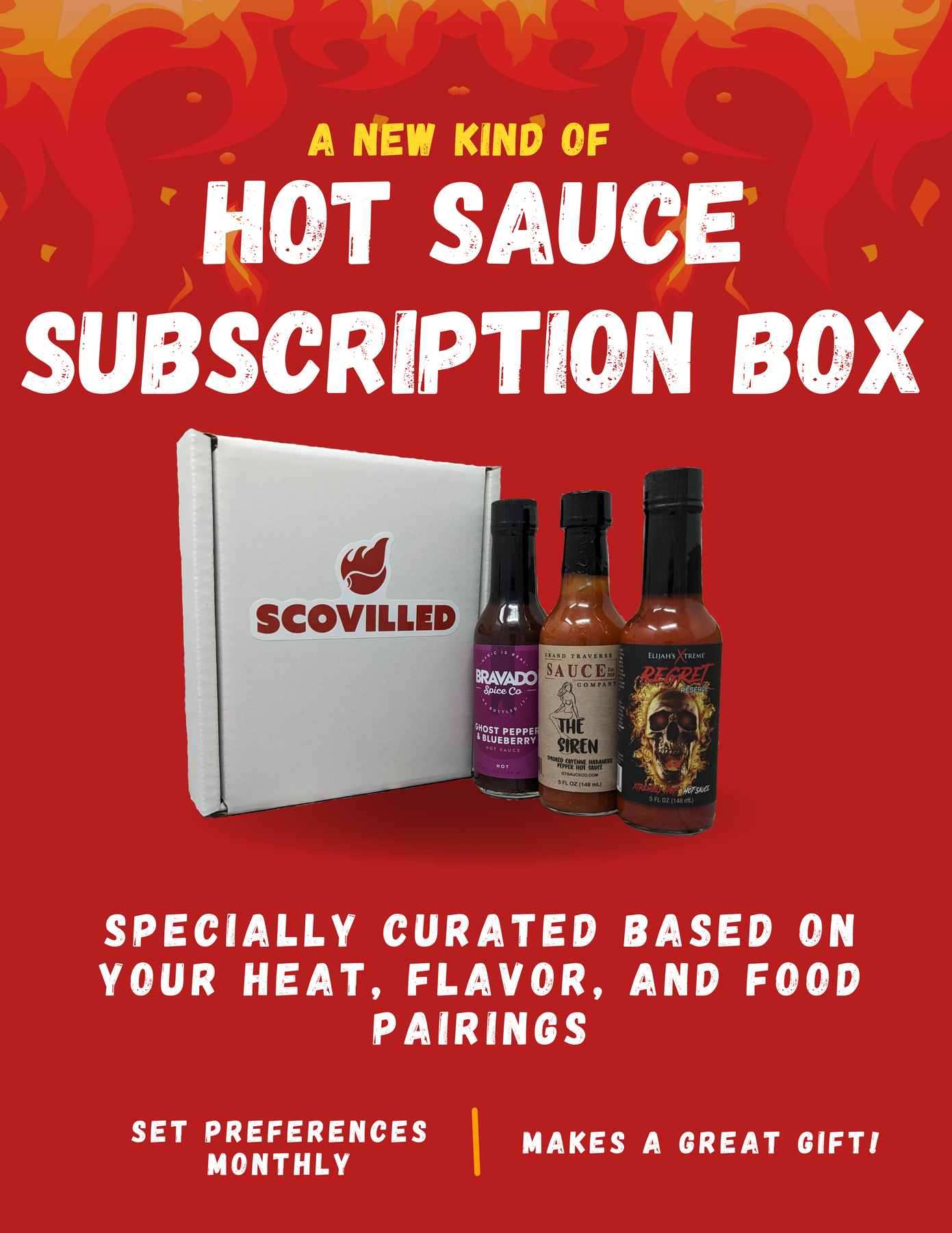 Hot Sauce of the Month Subscription Box – SCOVILLED