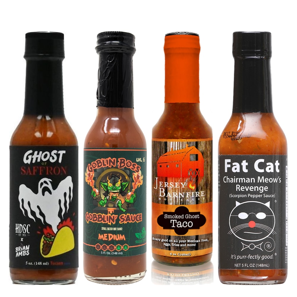 Taco Night Gift Set 4-Pack: the three sauces in the set