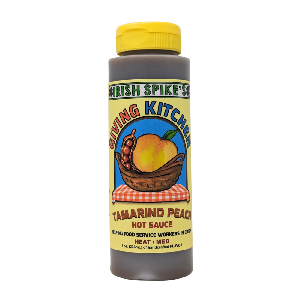 Irish Spike's Giving Kitchen Tamarind Peach Hot Sauce