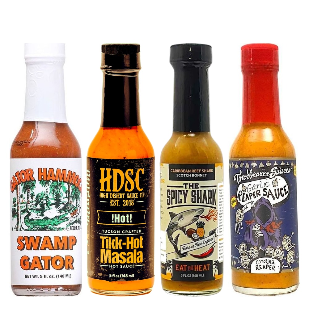 Wing Night Gift Set 4-Pack: the three sauces in the set