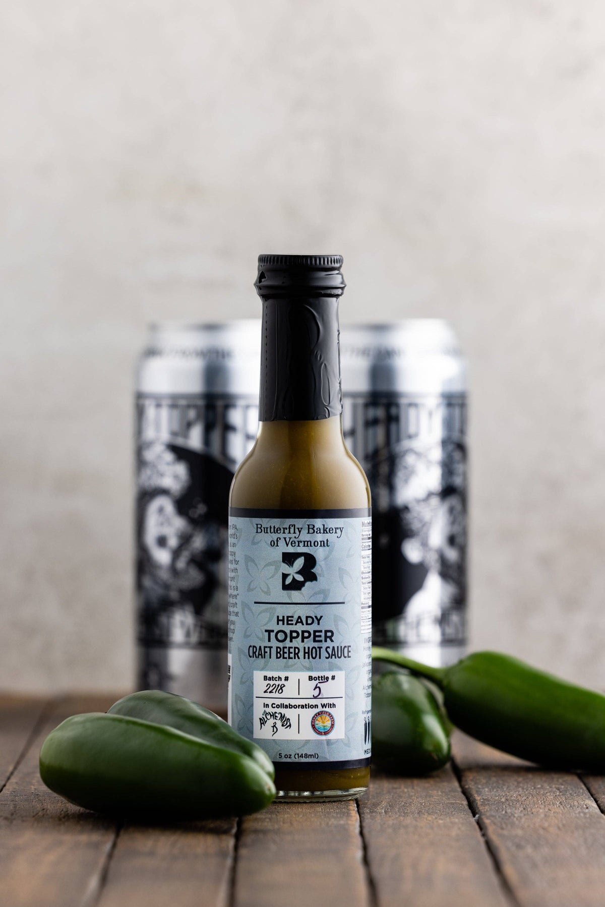 Butterfly Bakery Heady Topper Hot Sauce