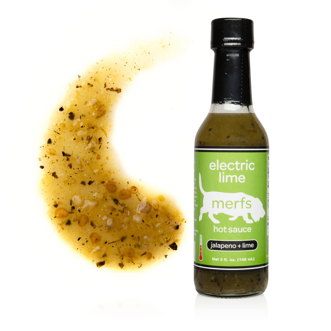 Merfs Electric Lime Hot Sauce
