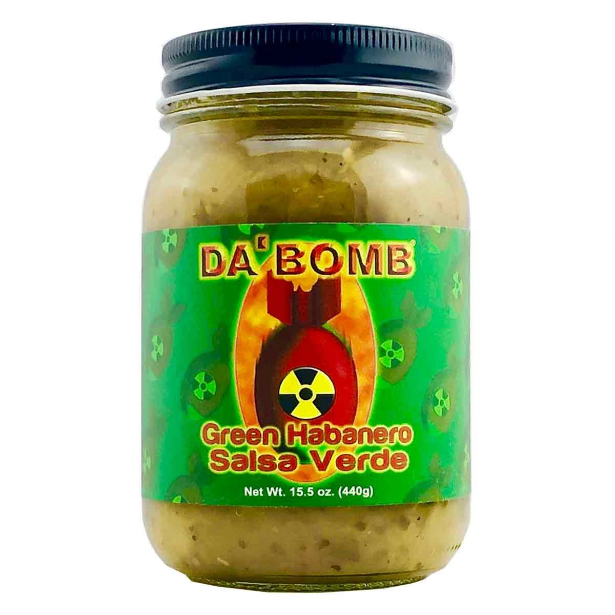 Da' Bomb Green Habanero Salsa Verde