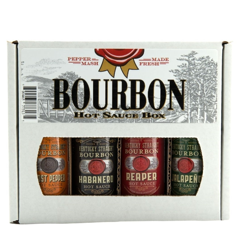 Kentucky Straight Bourbon Hot Sauce Box