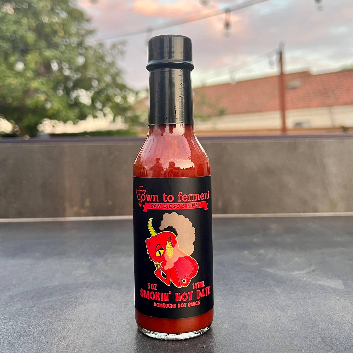 Down to Ferment Smokin' Hot Date Hot Sauce