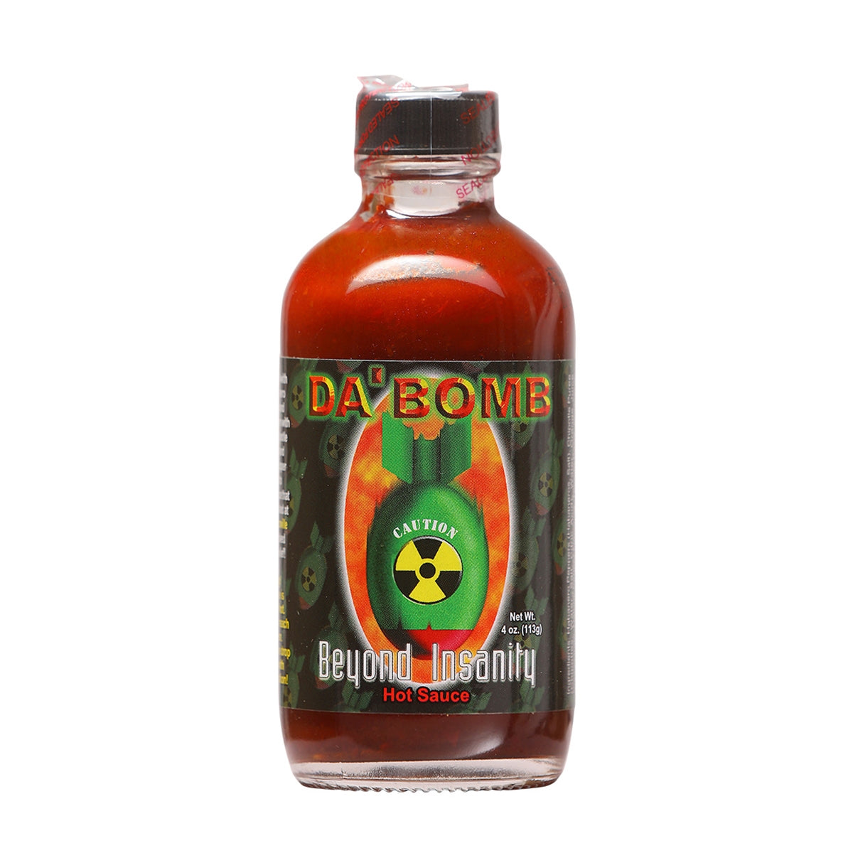 Da' Bomb Beyond Insanity Hot Sauce - Extra Hot Habanero & Chipotle Sauce (135,600 SHU)