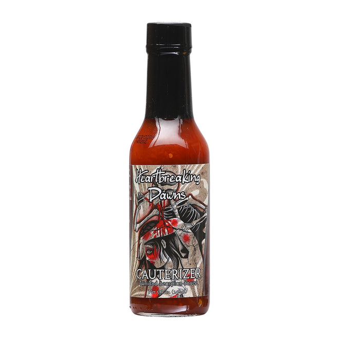 Heartbreaking Dawn's Cauterizer Trinidad Scorpion Hot Sauce