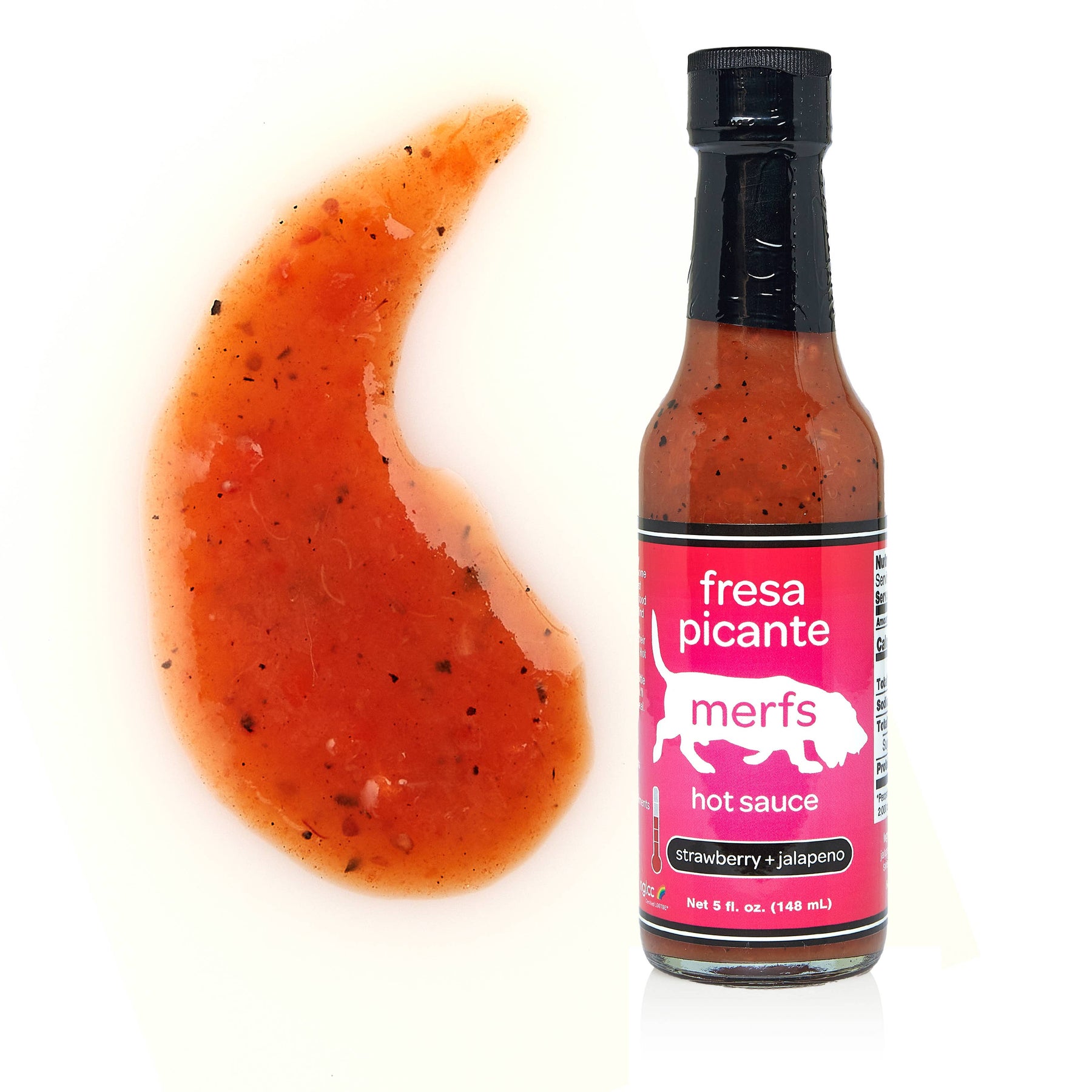 Merfs Fresa Picante Hot Sauce SCOVILLED