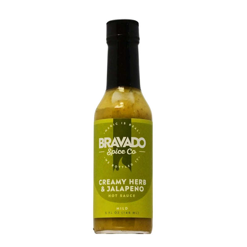 Bravado Creamy Herb and Jalapeno Hot Sauce