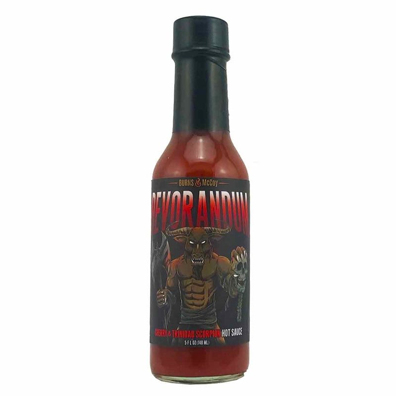 Burns & McCoy Devorandum Cherry & Trinidad Scorpion Hot Sauce
