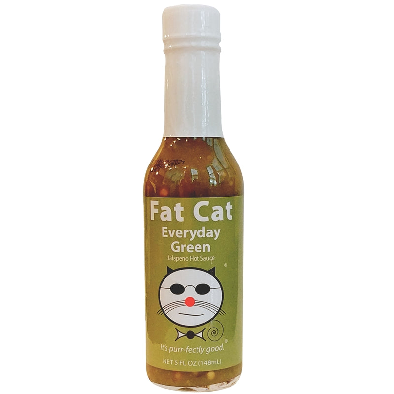 Fat Cat Everyday Green Jalapeno Hot Sauce