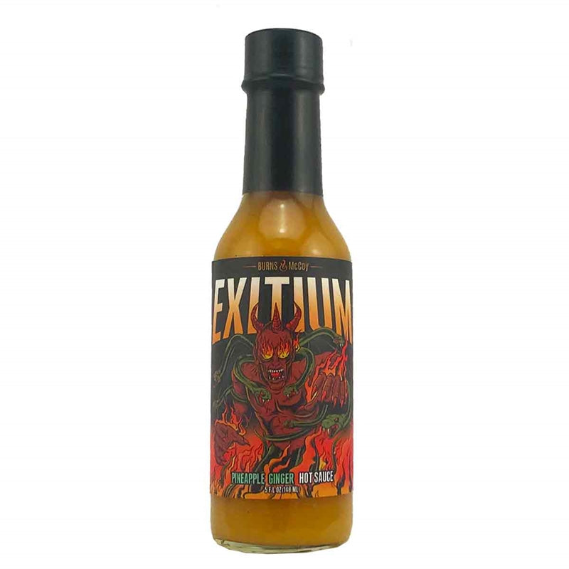 Burns & McCoy Exitium Pineapple Ginger Hot Sauce