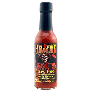 Hellfire Fiery Fool Hot Sauce