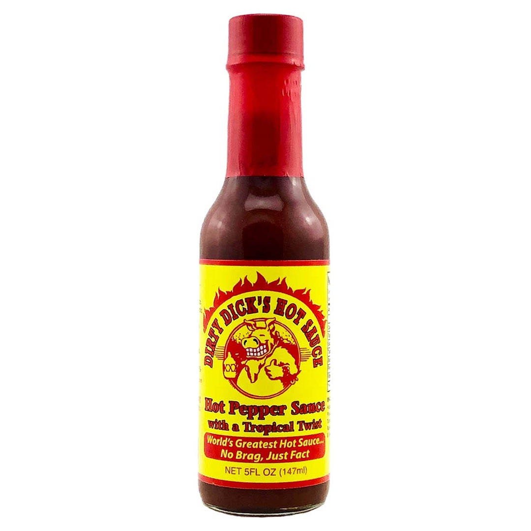 Dirty Dick's Hot Pepper Sauce With a Tropical Twist