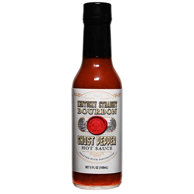 Kentucky Straight Bourbon Ghost Pepper Hot Sauce