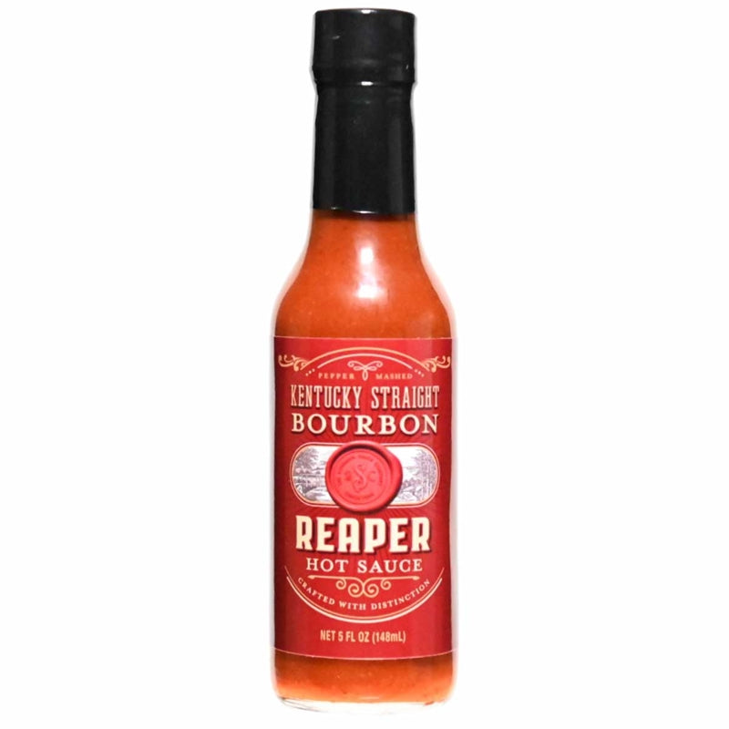 Kentucky Straight Bourbon Reaper Pepper Hot Sauce