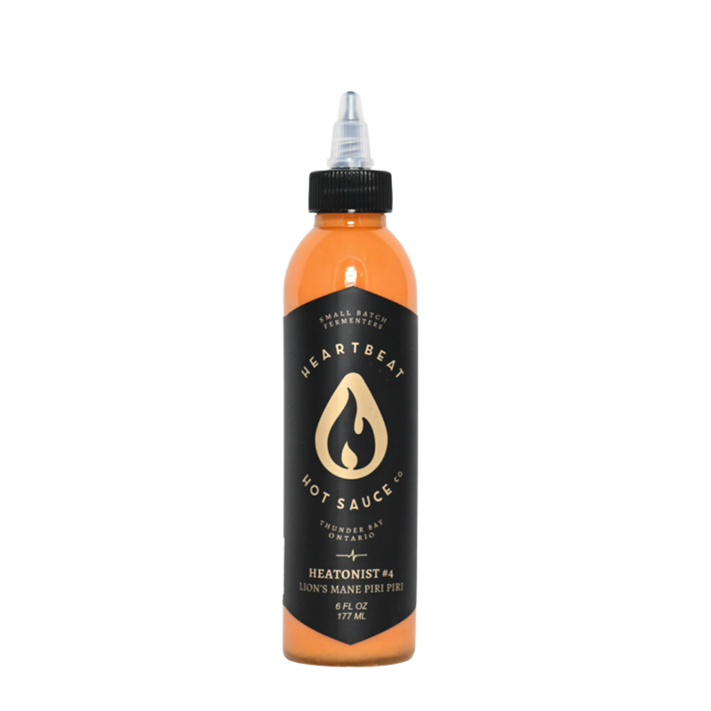 Heartbeat Lion's Mane Piri Piri Hot Sauce