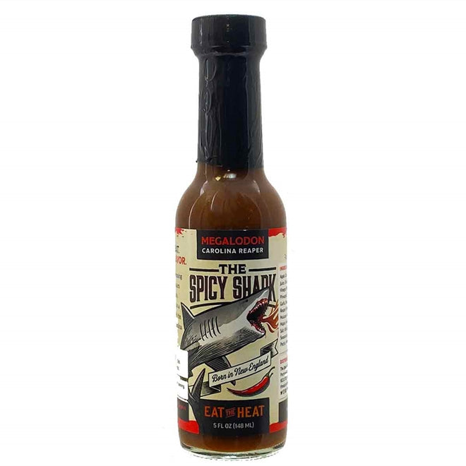 Spicy Shark Megalodon Carolina Reaper Hot Sauce