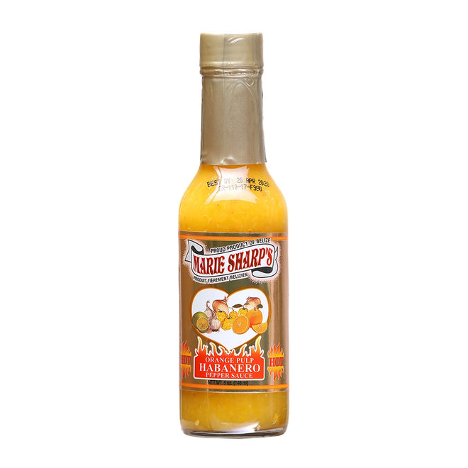 Marie Sharp's Tropical Orange Habanero Hot Sauce
