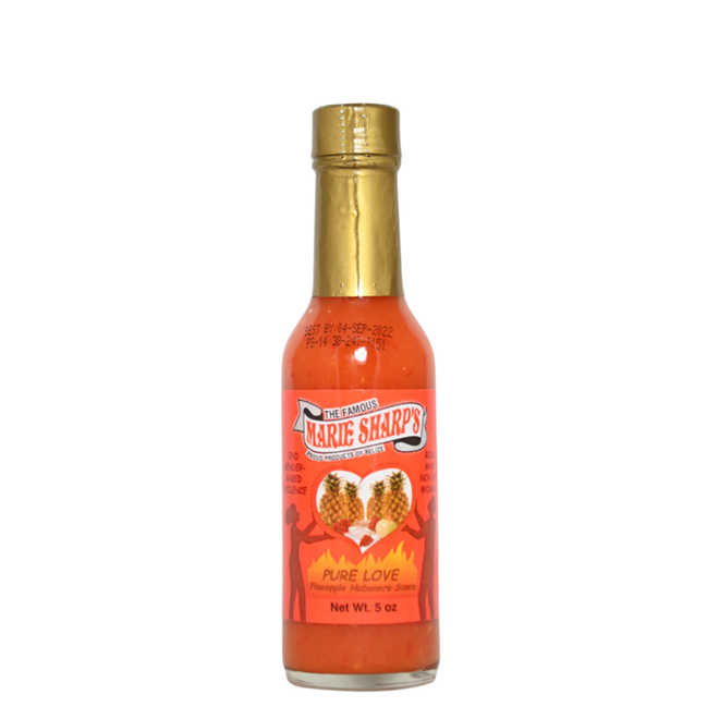 Marie Sharp's Pure Love Pineapple Habanero Pepper Sauce