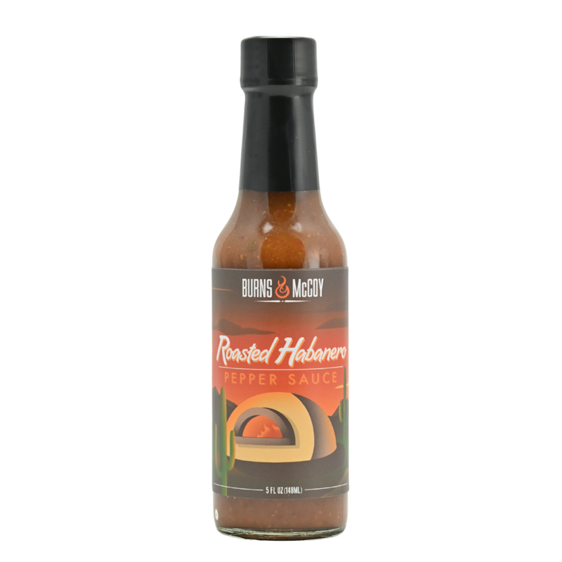 Burns & McCoy Roasted Habanero Roasted Garlic Hot Sauce