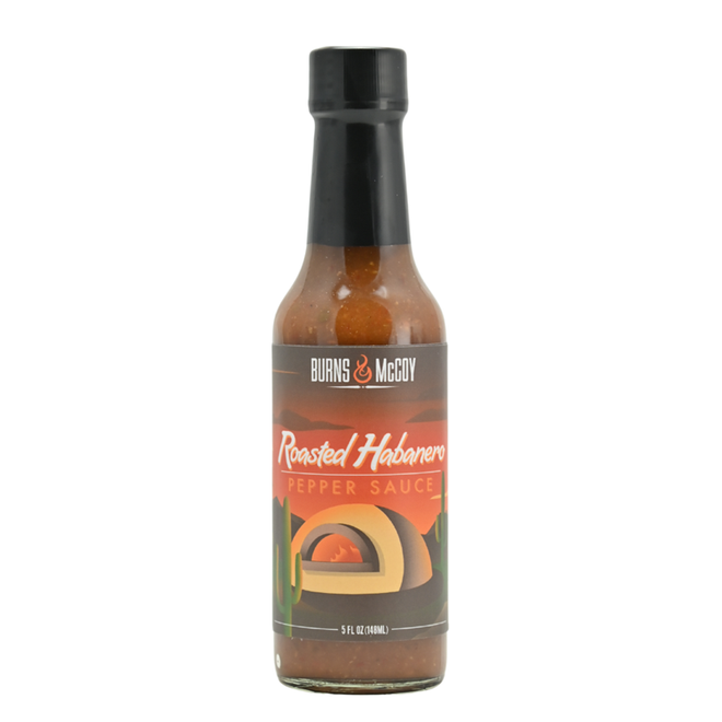 Burns & McCoy Roasted Habanero Roasted Garlic Hot Sauce