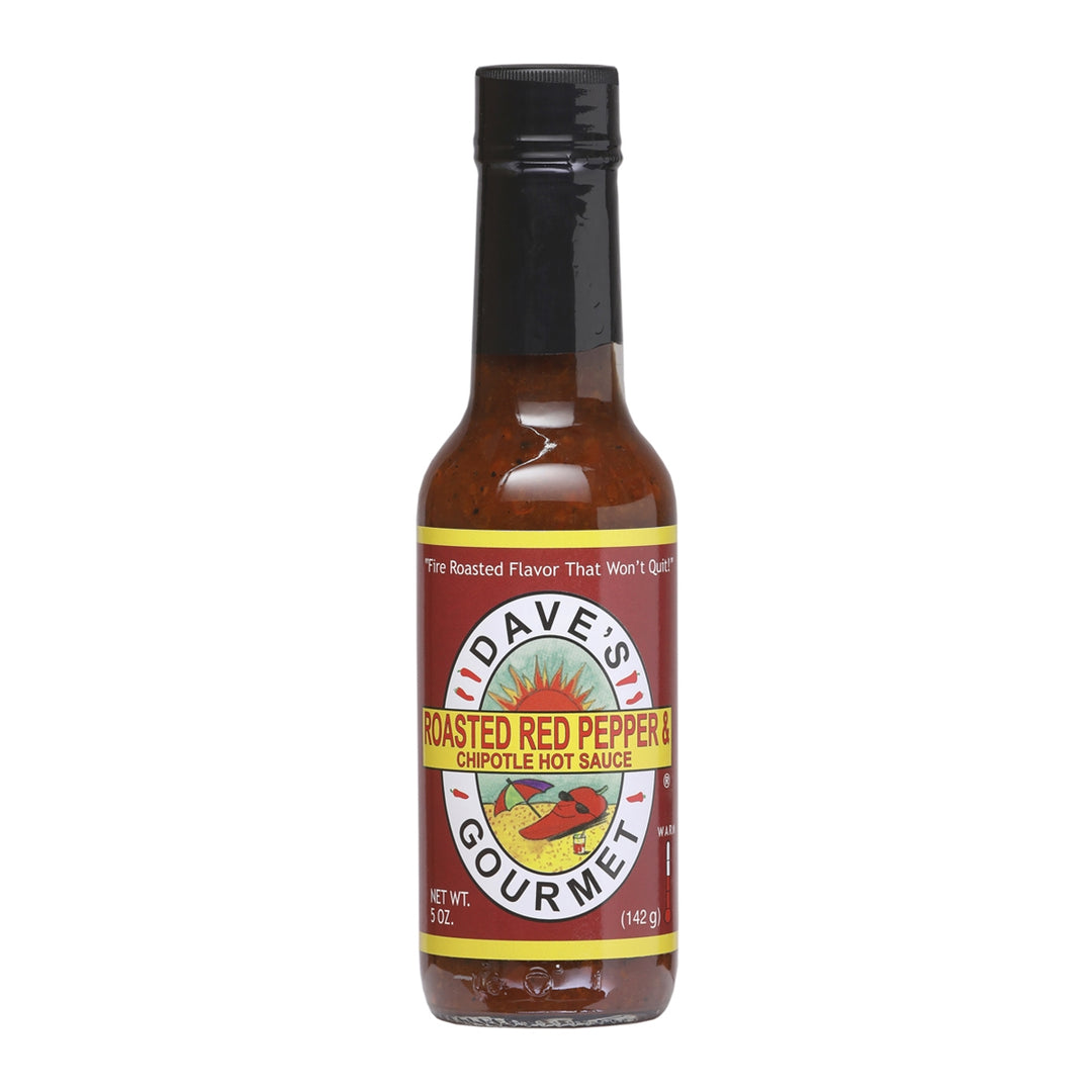 Dave's Gourmet Roasted Pepper and Chipotle Hot Sauce