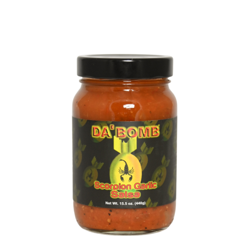 Da' Bomb Scorpion Garlic Salsa